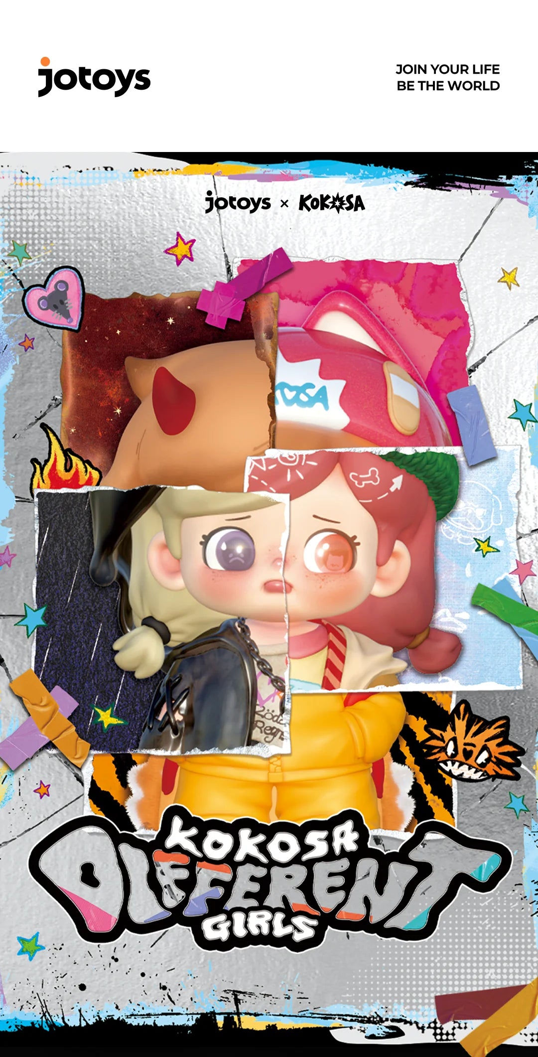 KOKOSA DIFFERENT GIRLS SERIES BLIND BOX