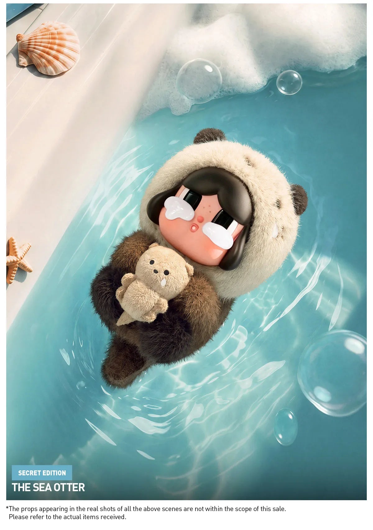 CRYBABY Cry Me An Ocean Series - Vinyl Plush Pendant