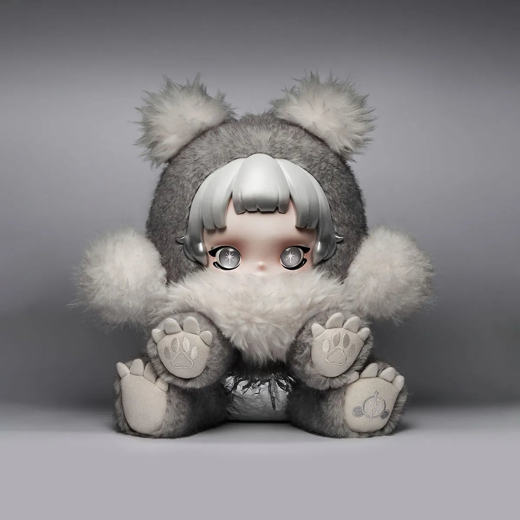 SKULLPANDA Punk Panda Plush Doll