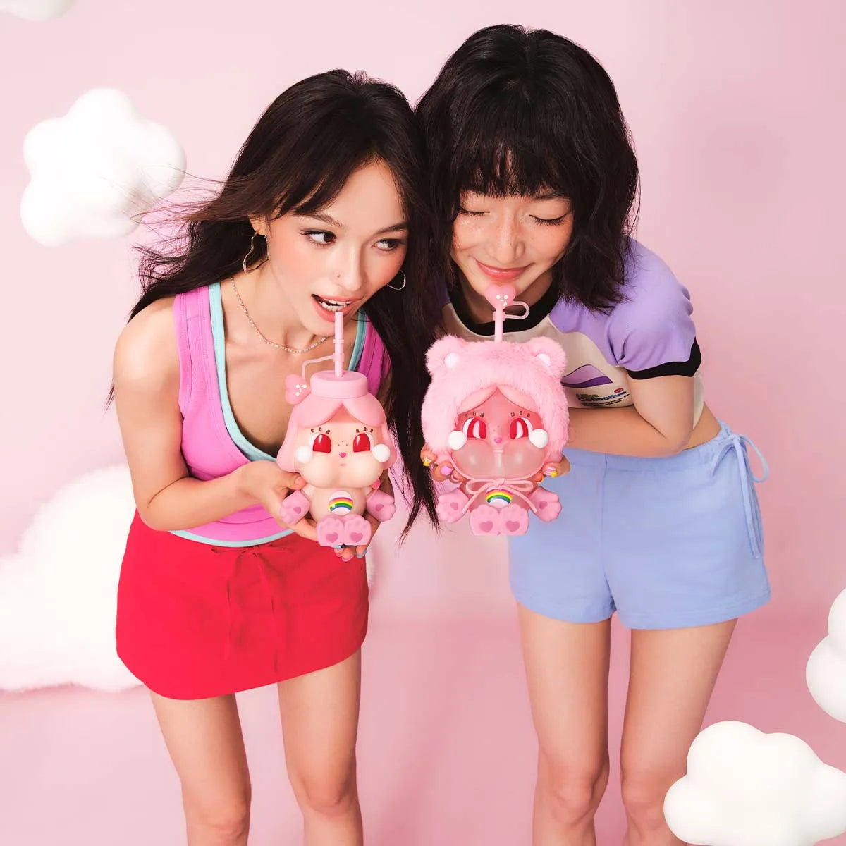 CRYBABY x -Glass Straw Cup