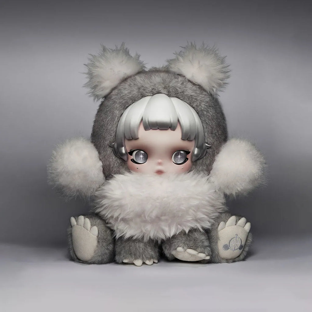 SKULLPANDA Punk Panda Plush Doll