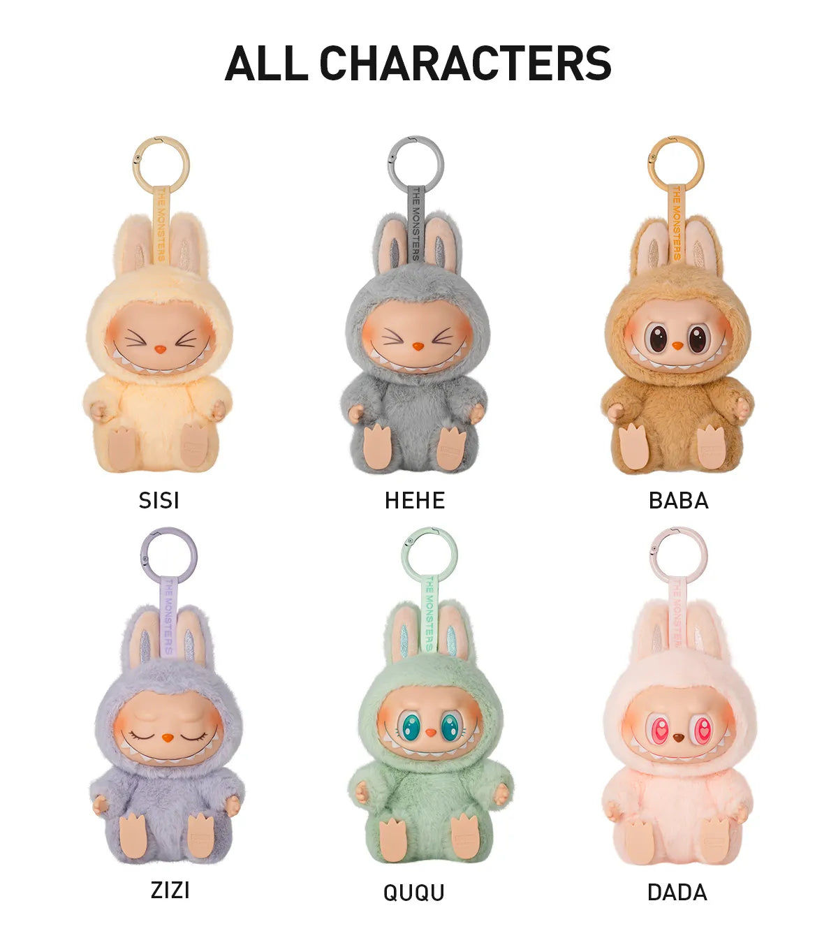 THE MONSTERS Bag Charm2