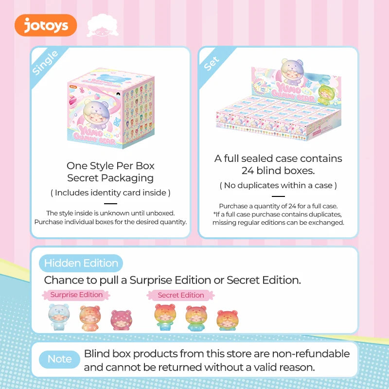 YUMO Gummy Bear 2.0 Series Mini Blind Box