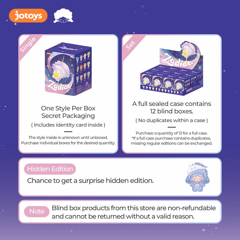 YUMO Zodiac Series Plush Blind Box